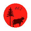 medaillon rouge
