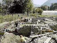 Emplacement du praefurnium